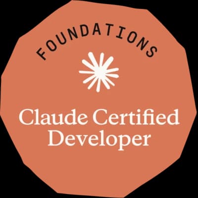 Claude Certified Developer — Foundations